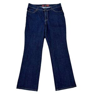 Battery Park New York Company Dark Wash Bootcut Jeans Size 12 Petite (32x29)